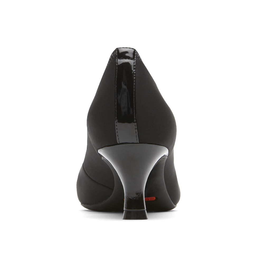 Szpilki Rockport Damskie Czarne - Total Motion Jessa Gore - YW4302179